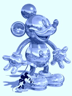 氷の彫刻ミッキーマウスcg待ち受け画像 かわいい画像 壁紙 待ち受け画像ブログ